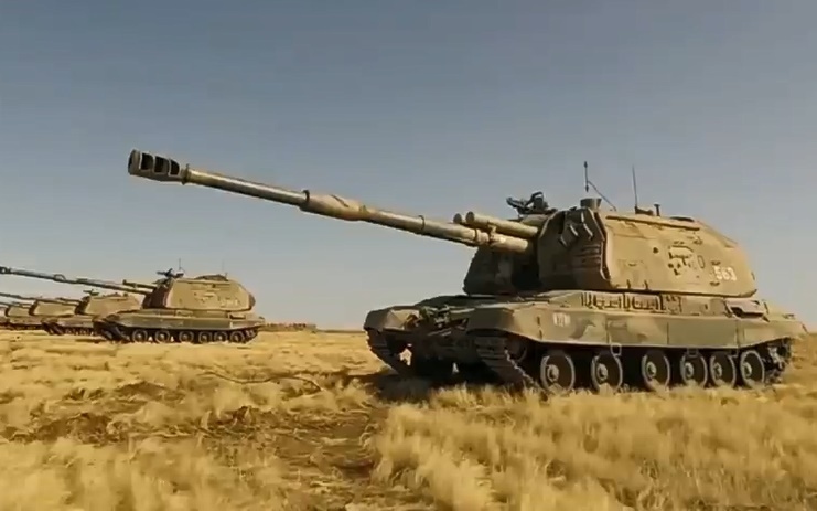 Toàn cảnh pháo binh Nga tác chiến trên thực địa